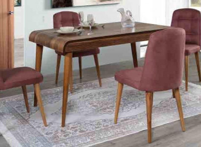 Esszimmer Essgruppe Möbel Set Garnitur Sitz Esstisch Polster 5tlg.